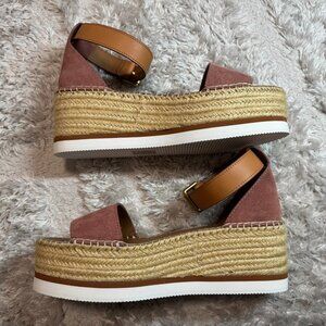 See by Chloé Platform Espadrille Sandals (NWOT) — Size 42